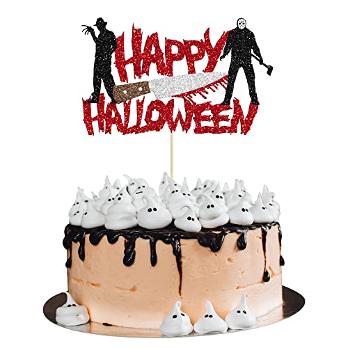 Gyufise Horror Zombie Halloween Cake Topper #TOP29