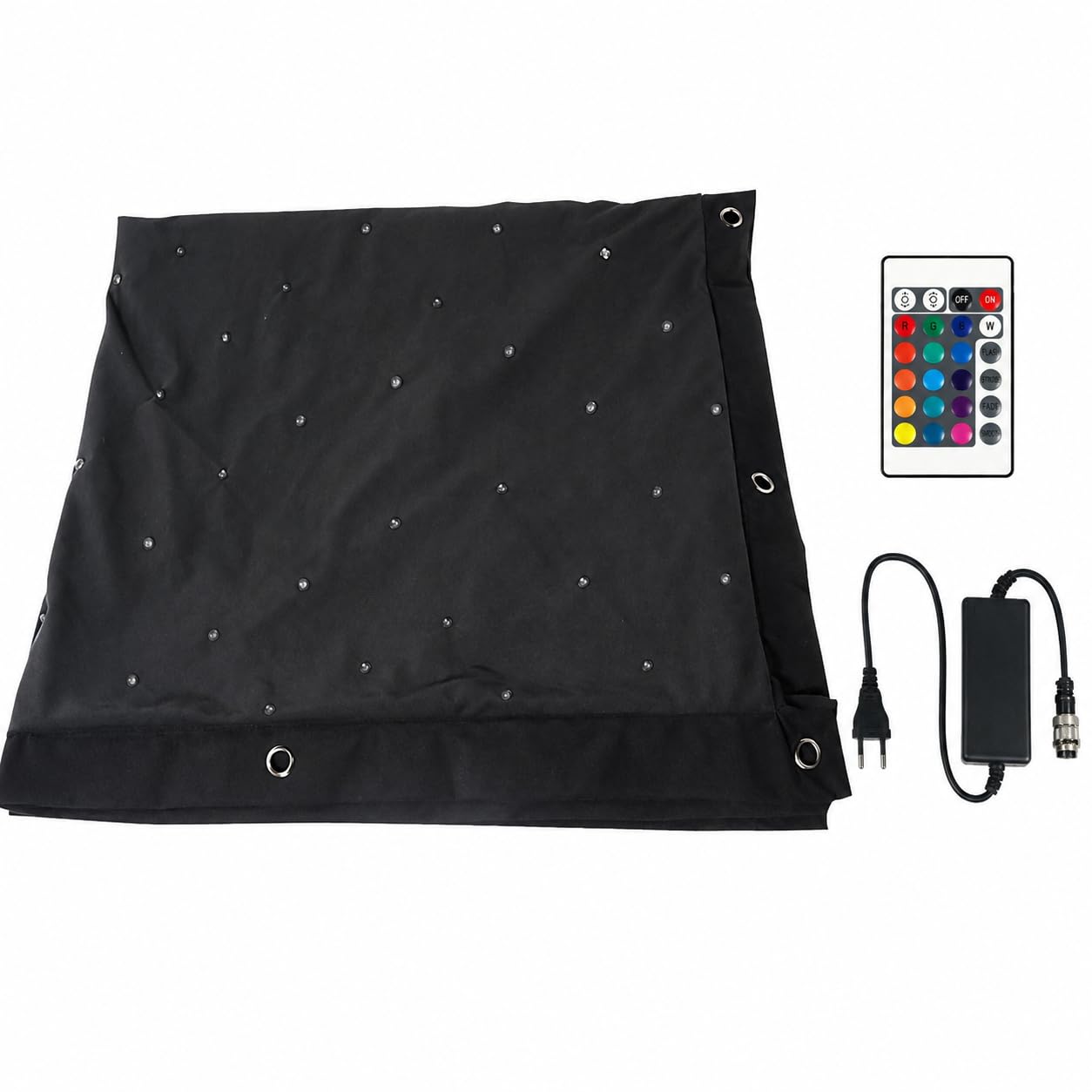 Rideau LED 300 x 300 cm avec télécommande