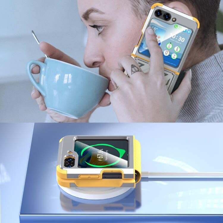 Coque antichoc Z Flip 5 protège charnière contre chutes et rayures