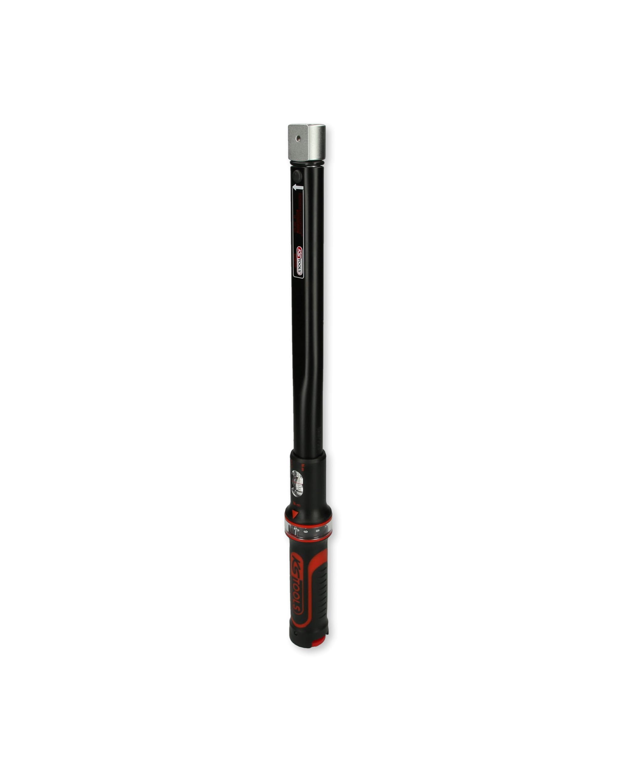 KS Tools Einsteck Drehmomentschlüssel 9x12 mm ERGOTORQUEprecision 516.1642 I 40-200 Nm I Mit Doppelskala in Nm und lbf•ft I Präzisions Schraubenschlüssel