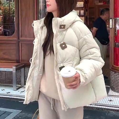 Womens Down Jackets Hoods Outerwear for Women Faux Leather Long Hooded Plain Fall Winter Coats 2025 Y2K3