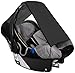 Produktbild Sunnybaby 11286 - Universal Sonnenschutz für Babyschale, Sonnendach mit Insektenschutz | UV Schutz UPF 50+ | vielseitig verstellbar | mit Eingriff - Farbe: SCHWARZ | Qualität: Made in Germany