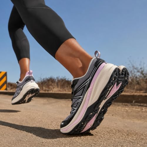 K-Swiss Women's Wild Run Cushioned Trail Running Shoes, Grey/Grey 8H - image 2