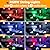 Ollny Christmas Lights Outdoor 30FT RGBW, Color Changing String Light with 20 Edison + 1 Spare G40 LED Bulbs, Plug in Remote Waterproof Connectable Timers Patio Lights for House Indoor Outside