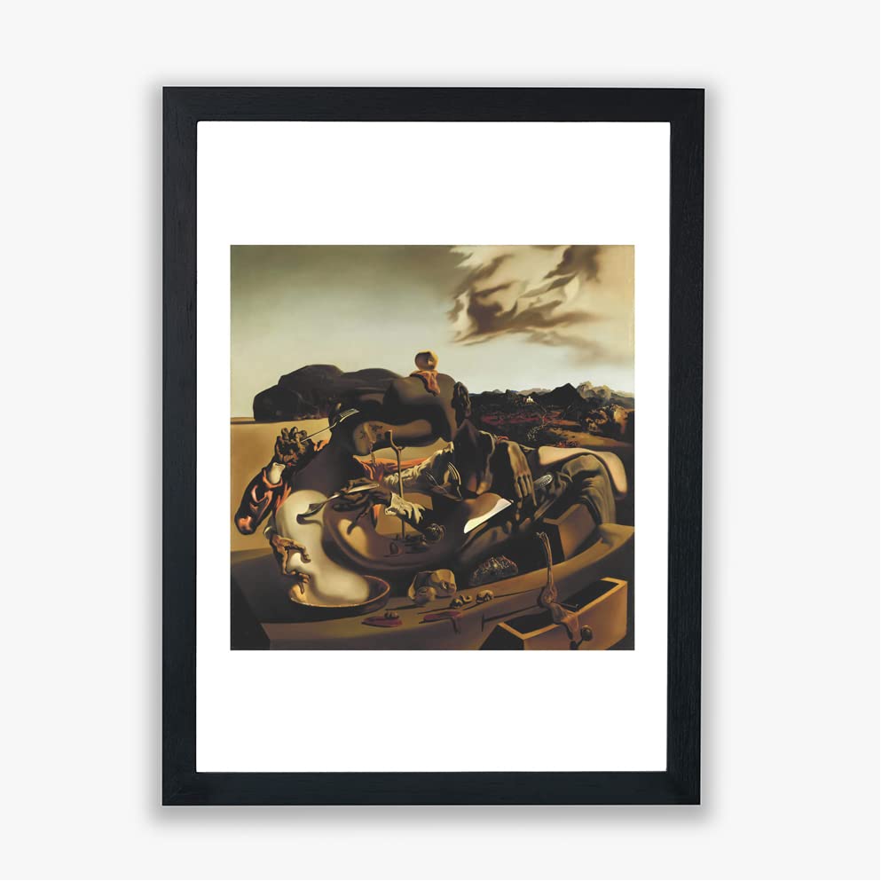 Impression encadrée Cannibalisme automnal Dali art haut de gamme petit format