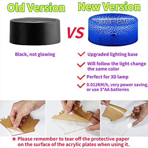 3D Car Night Light,4 Patterns 3D Hologram Illusion Lamp,Dimmable Remote Control/Smart Touch,16 Colors Changing Led Light,Airplane Lamp,Room Decor Sports Car Bedside Desk Lamp,Gift For Boys Girls (Car) #TOP6