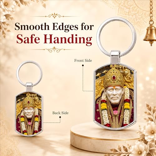 Image of Premium Printed Metal Keychain for Men & Women | High-Definition Artwork Print | Durable Key Ring for Car, Bike, Home & Office Keys | Stylish Decorative Key Holder Gift