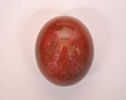 Miniatura 2 de Cuarzo natural jaspe rojo de 1.575-1.772 in, esfera de bola, piedra preciosa A+ tallada a mano, cristal tallado a mano, curación, enfoque