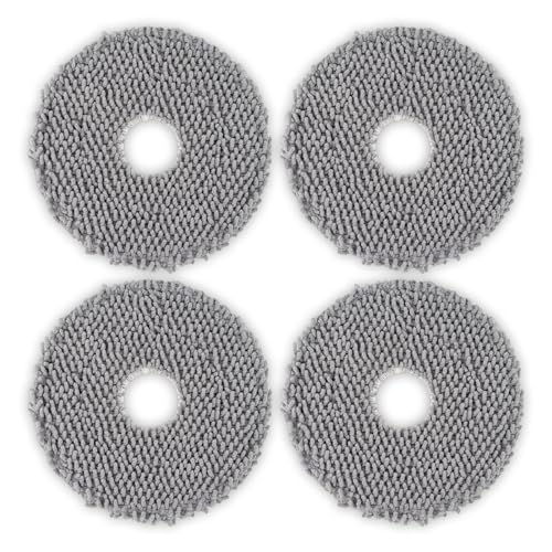 filtros HEPA de repuesto Plus 505 Combo compatibles con iRobot Plus 505 Combo Robot + Base AutoWash/Plus 405 Combo Robot Aspiradora, filtros de recipiente (Plus 505 Combo Mop Pad (4 Piezas))