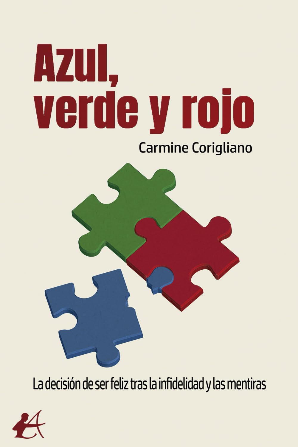 Azul, verde y rojo