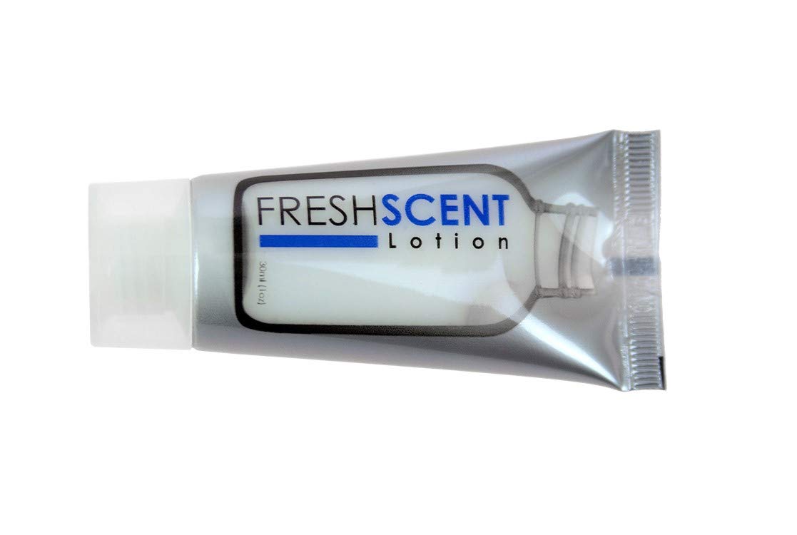 Freshscent 288 Pieces - Wholesale Bulk 1 oz Lotion Tube - Bulk Case Travel Size Toiletries Unscented Perfect