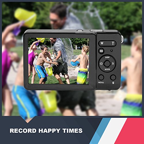 Mini Digital Camera, Vmotal FHD 1080P Kids Camera 20MP Cameras for Photography 2.8 inch LCD Point and Shoot Digital… - Image 4