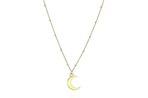 Gold Crescent Moon Necklace: A Symbol of Enchantment
