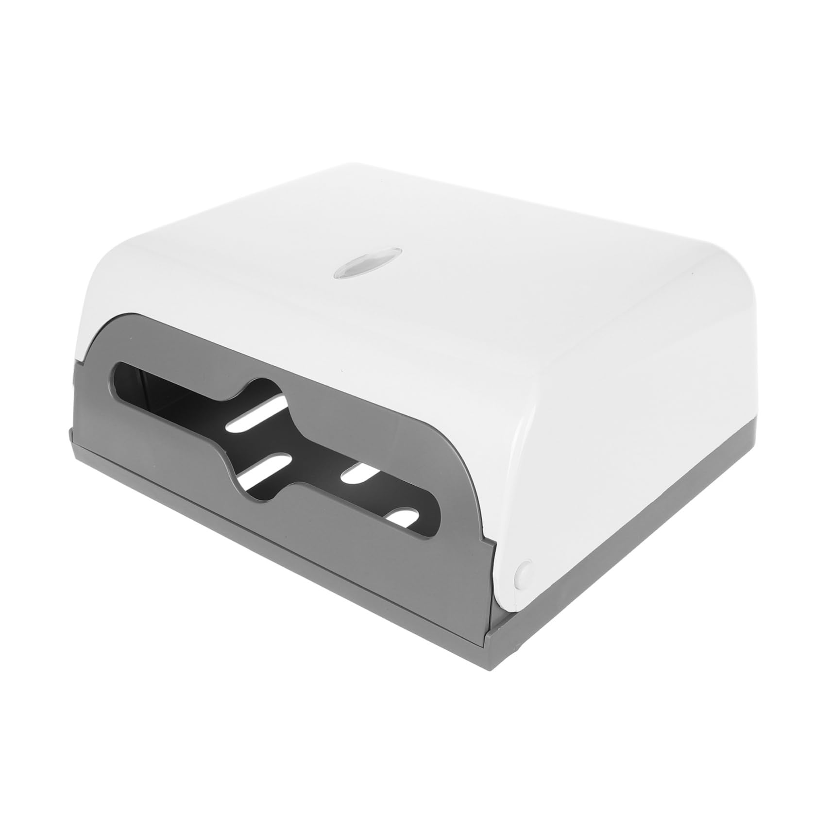 Dispensador de Toallas de Papel Porta Pañuelos de Pared Abs sin Perforar para Baño y Cocina Diseño Minimalista y Optimización de Espacio