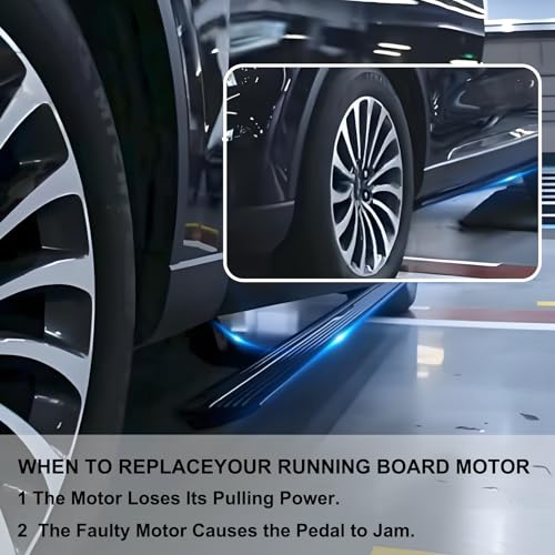 Motor ensamblaje de estribo eléctrico lado conductor Ford 2018-2024 miniatura 4