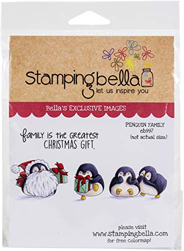 Stamping Bella Cling Stamps-Penguin Family
