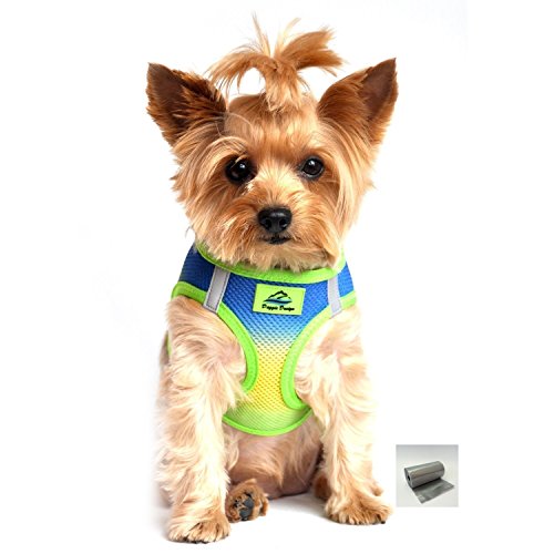 American River Cobalt Blue Ombre Ultra Choke Free Harness Vest - Dog Sizes XS thru 3XL (Small - Chest 13"-16", Cobalt Blue)