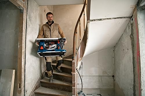 Bosch Professional 18V System BITURBO Cordless Table Saw GTS 18V-216 (incl. 1x Cordless saw blade, push stick, mitre guide, parallel guide, blade guard, without battery/charger) 4 Bosch Professional 18V System BITURBO Cordless Table Saw GTS 18V-216 (incl. 1x Cordless saw blade, push stick, mitre guide, parallel guide, blade guard, without battery/charger) - Image 4