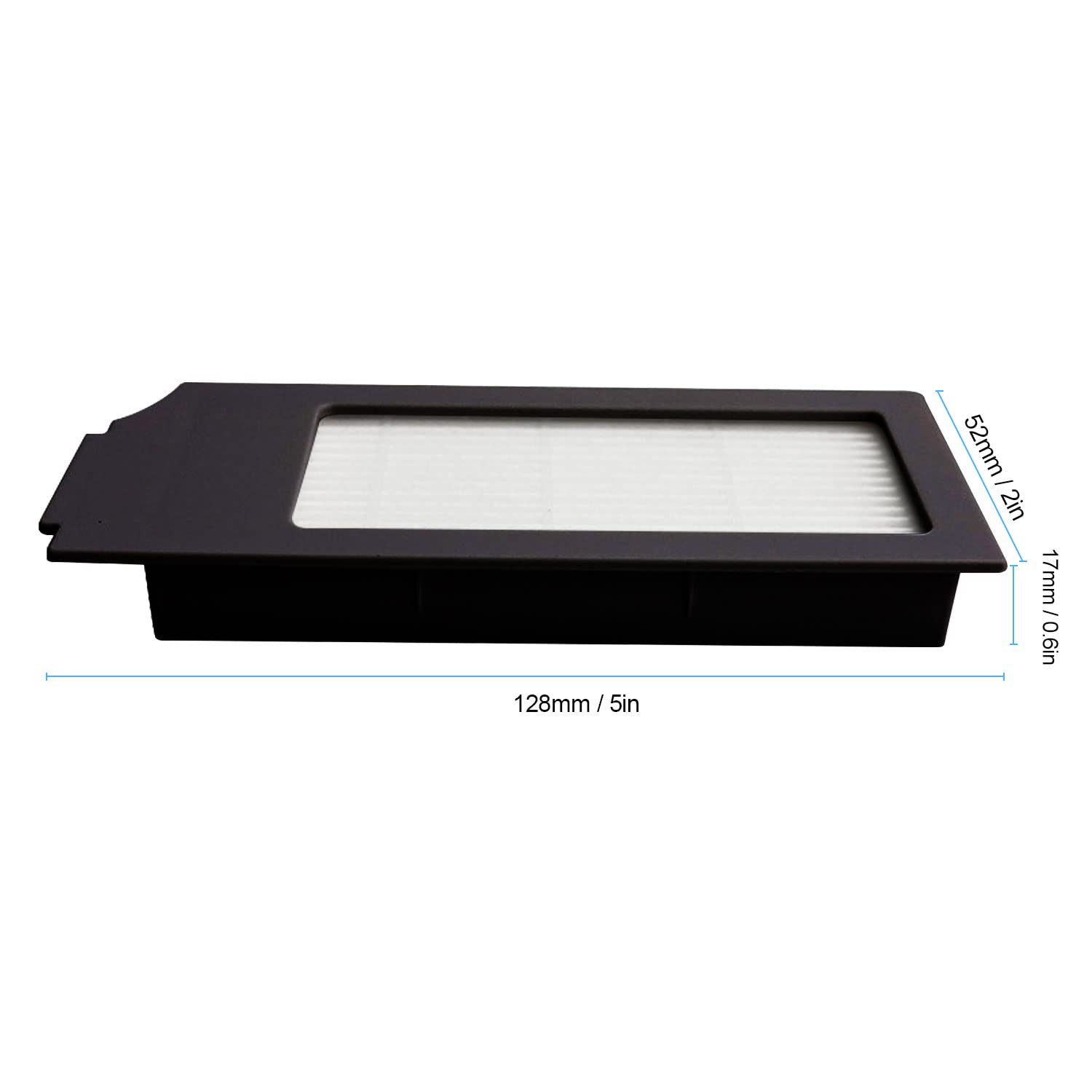 Kit d'accessoires Rechange pour Ecovacs Deebot X1 Omni, X1 e Omni, X1 Turbo, T10 Turbo/Omni Robot Aspirateur, 1 Brosse, 2 Filtres, 6 Brosses Latérales, 4 Chiffons Serpillères, 1 Brosse Nettoyage - 5