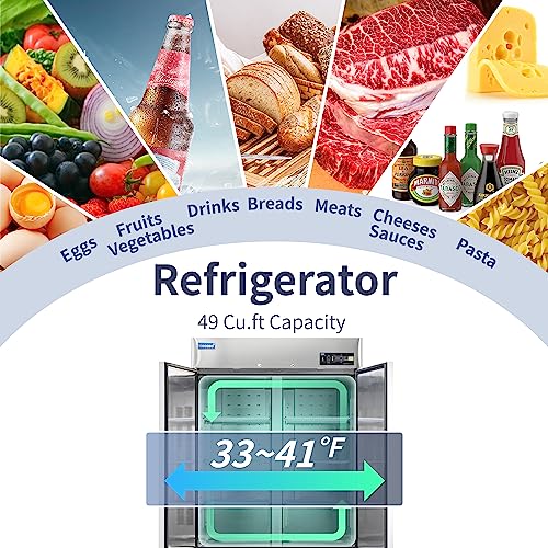 Commercial refrigerator True T-49