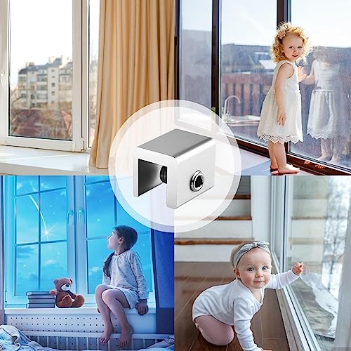 Trava de segurança da janela,Travas de janela Segurança para cima e para baixo Janela | Segurança de