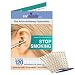Stop Smoking Ear Seed Kit- 120 Ear Seeds, Stainless Steel Tweezer by EarSeeds.com