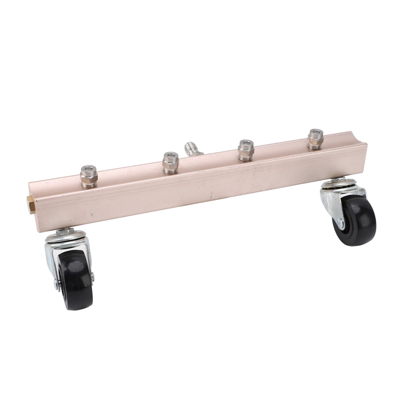 Alta Presión Acero Inoxidable Bajo Limpieza Automática Eficiente Lavadora para Enjuagar Chasis Del Automóvil, Limpieza Municipal, 1/4 Conector Oro Rosa, 12.6", Lavadora de carrito