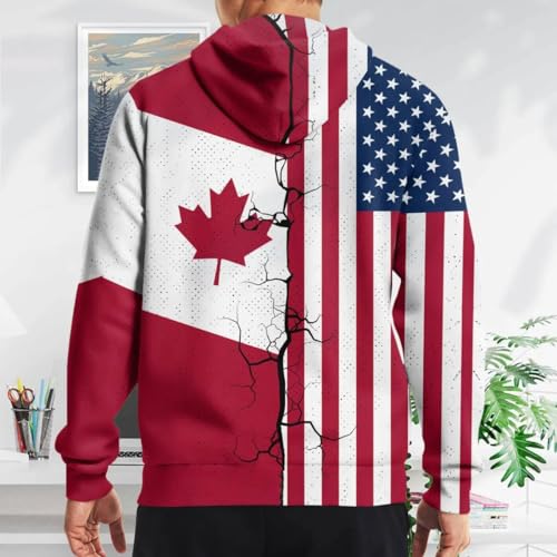 Canada America Flag Outfit for Men Women Kids Pride of Heritage Culture National in This Canada Day, 4th of July3