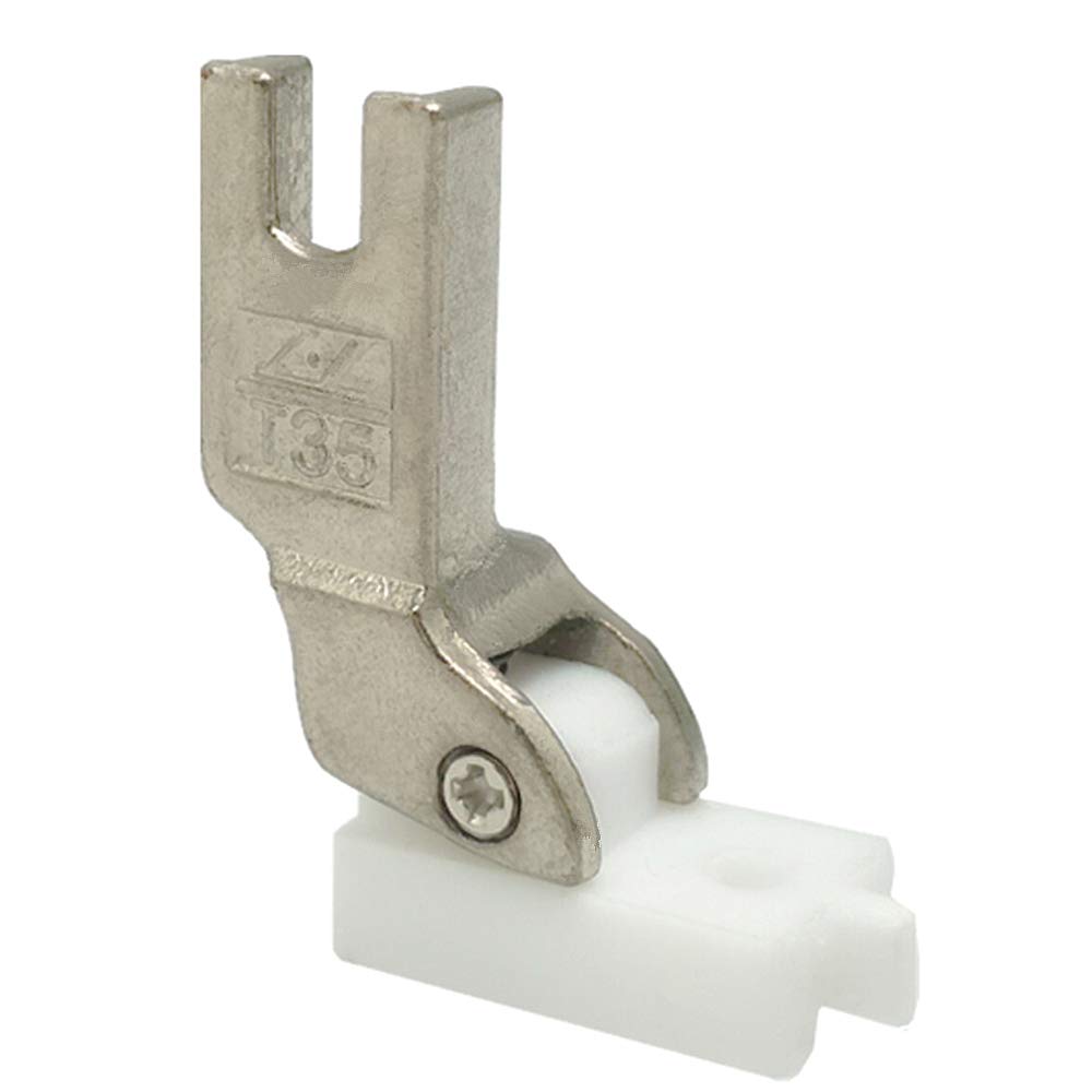 Yeqin Industrial Sewing Machines Concealed, Invisible Teflon Zip, Zipper Foot With Guide