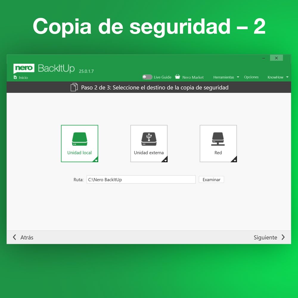 Nero Software de copia de seguridad ganador de múltiples pruebas - recuperación de datos, copia de seguridad automática, recuperación | licencia ilimitada | 1 PC | Windows 11 / 10 / 8 / 7