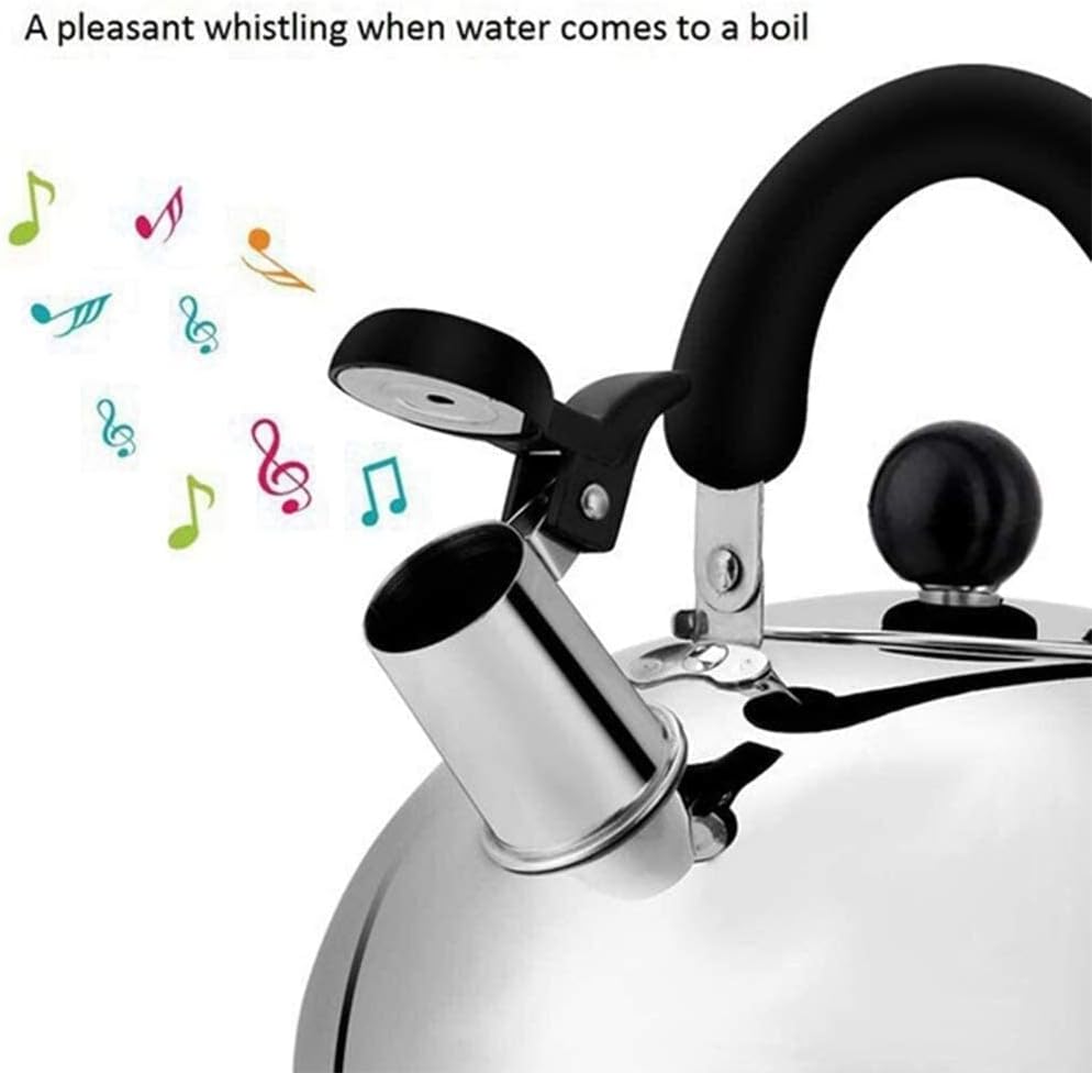 Whistling Kettle Tea Kettle Teapot Hot Whistling Stovetop Stainless Steel Tea Kettle Stovetop Whistling Tea Pot Tea Tea Pots for Stove Top