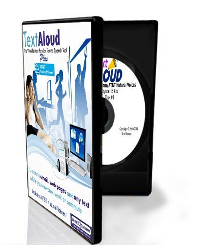 TextAloud With AT&T Natural Voices (Windows Software)