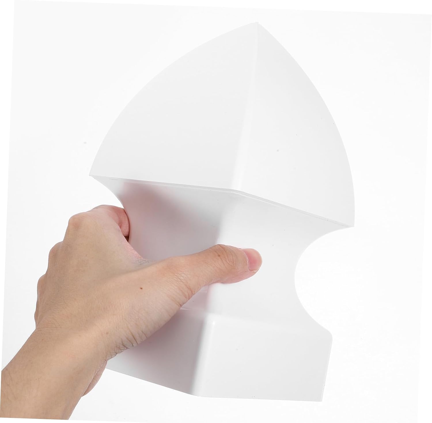 Gothic PVC Fence Post Caps Sturdy Plastic Square Post Covers UV-Resistant for Vinyl Fencing for Outdoor Decks and Garden Use