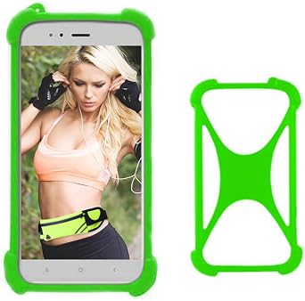 Phone Soft TPU Silicone Protective Case for Epik One Rocket K545 5.45" Cover Skin Bumper Shell Green