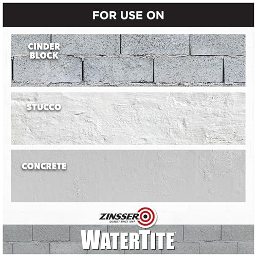 Zinsser 306607 WaterTite Waterproofing Floor and Wall Paint, Galón, Transparente miniatura 6