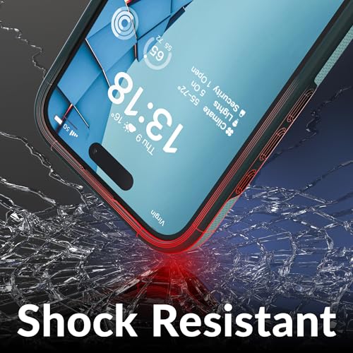 Image of Crave Dual Guard Compatible with iPhone 16 Case, Compatible with MagSafe Shockproof Protection Dual Layer Case for Apple iPhone 16 (6.1 inch) - Aqua