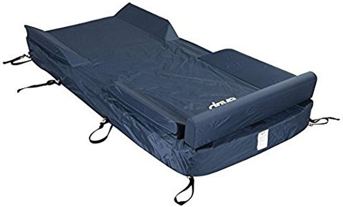 Drive Medical 14333 Universal Mattress Cover for Fall Prevention, Blue 1 Count (Pack of 1)