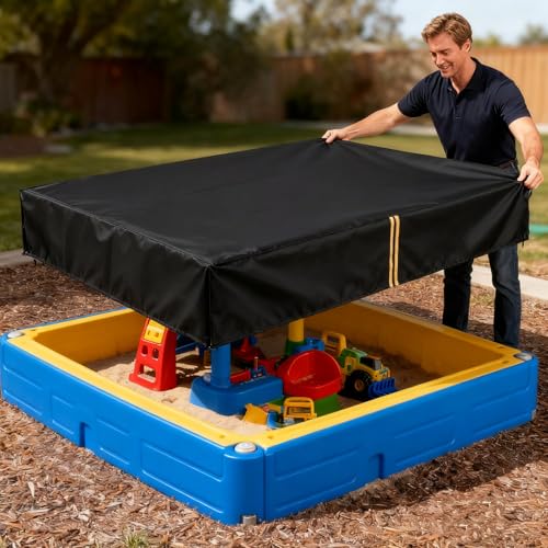Bâche pour bac à sable extérieur : protégez l'espace de jeu dans votre arrière-cour - 2