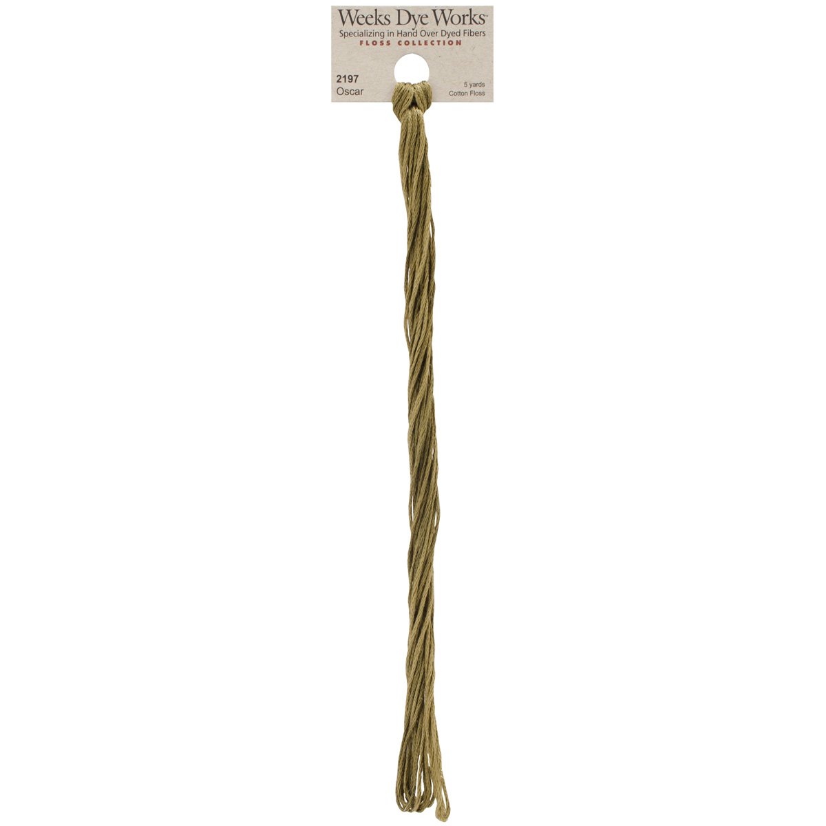 Weeks Dye Works Six Strand Embroidery Floss 5 Yards-Oscar