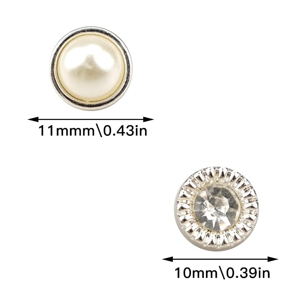 100 Bottoni In Madreperla Naturale, 10mm, Per Cucito, Scrapbooking E Fai Da Te. Lucentezza Perlata Unica, Leggermente Irregolari. Materiale Conchiglia. - 6