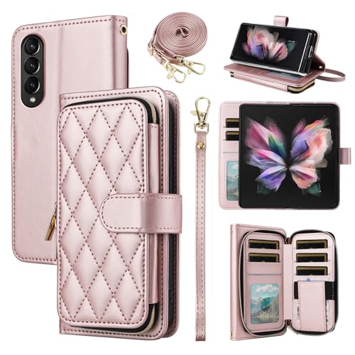 Housse Samsung Z Fold 3 5G avec bandoulière pour garder les mains libres en ville