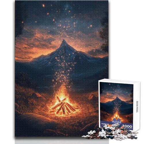 Puzzle de 1000 Piezas para Adolescentes: ¡Duerme Bien, Aventurero! Juego Educativo desafiante, Regalo para Mujeres y Hombres (tamaño 50x75cm)