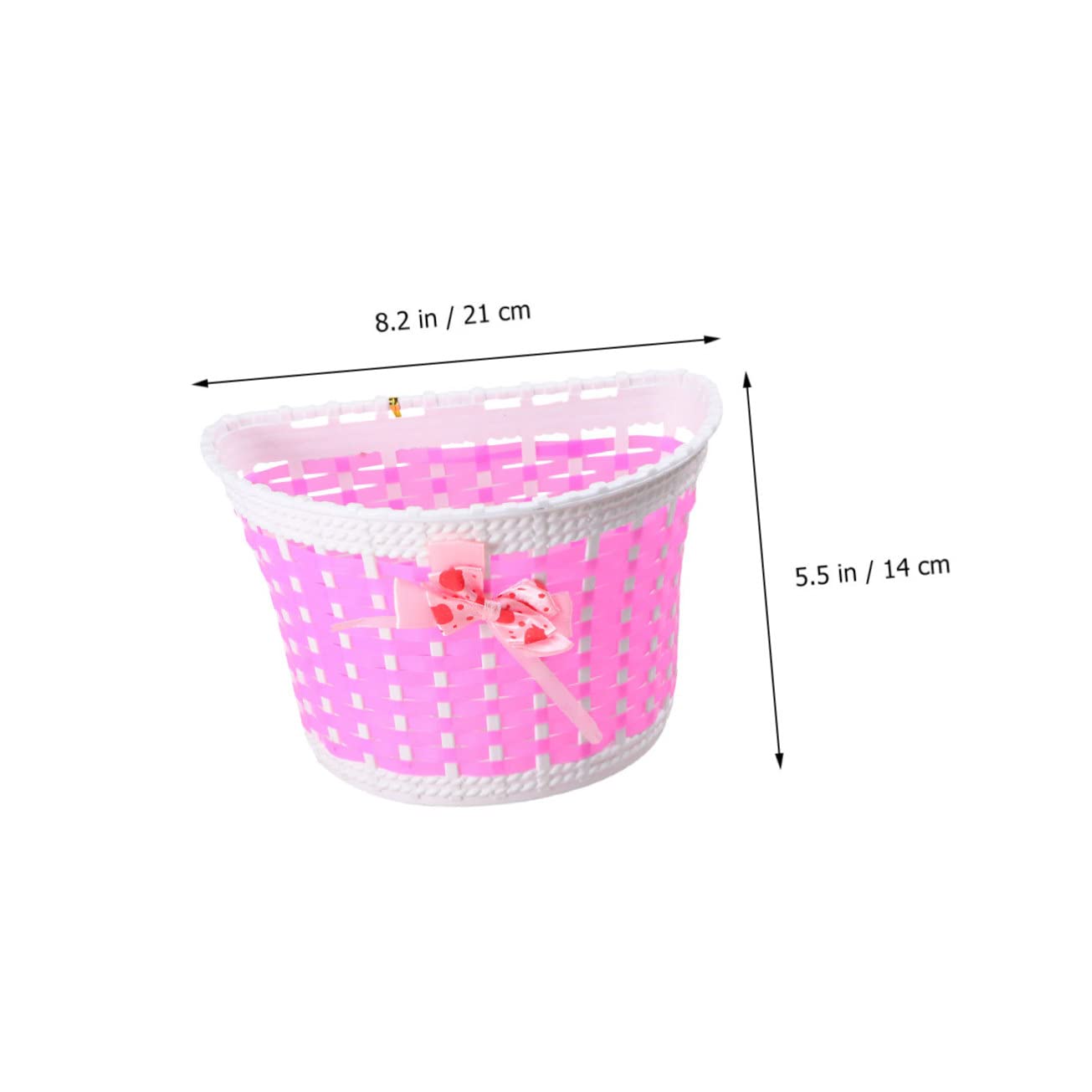 2 Uds Cesta De Almacenamiento para Bicicleta Cesta Portabicicletas Manillar De Bicicleta Campana Cesta para Bicicleta Campana para Bicicleta para Niñas Decoraciones para