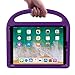 SUPLIK Kids Case for iPad 5th/6th Generation (9.7-inch, 2017/2018), iPad Air 2 Case with Screen Protector, iPad Pro 9.7 Durable Shockproof Protective Cover with Handle Stand for Kids, Purple