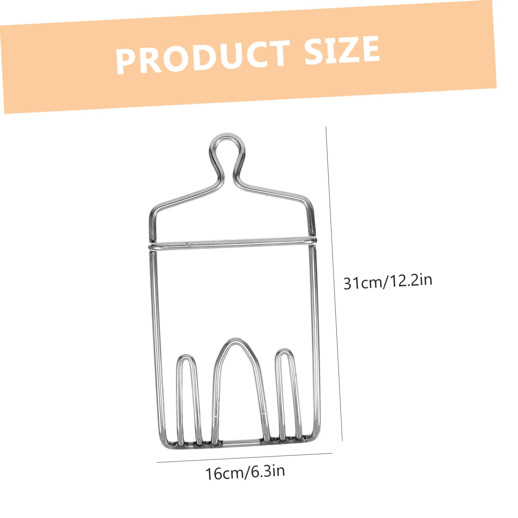 Sosoport Chicken and Duck Slaughter Hook Cooking Utensils Chicken Roast Hook Butchers Hook Sausage Hooks Roasted Metal Hook Household Meat Hooks Hanger Beef Universal Hook Stainless Steel