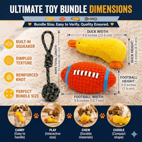 Juguete para perros pequeños, pack de 5 unidades miniatura 6