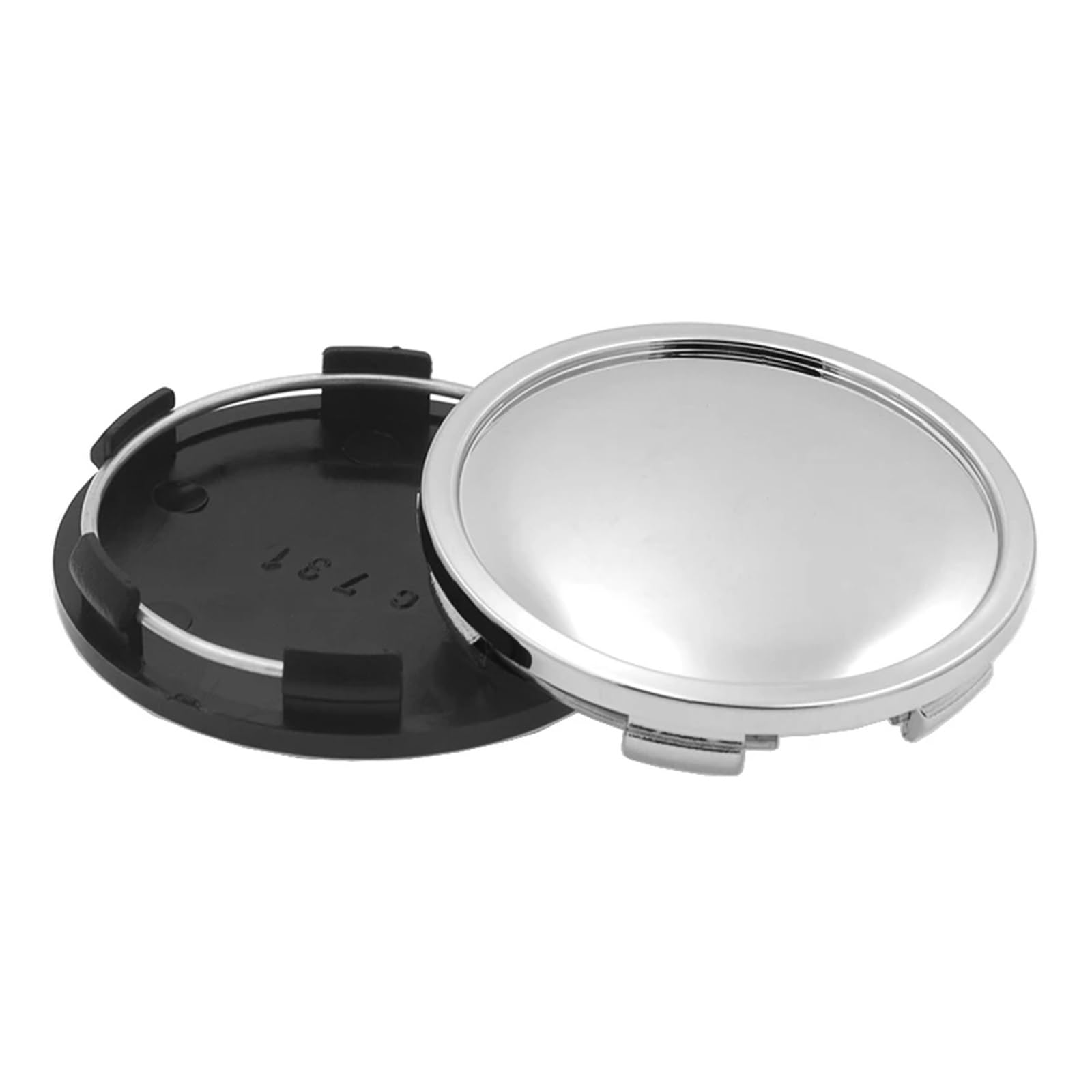 Amazon.co.jp: 4個/ロット 65mm 車ホイールセンターキャップ レイズ
