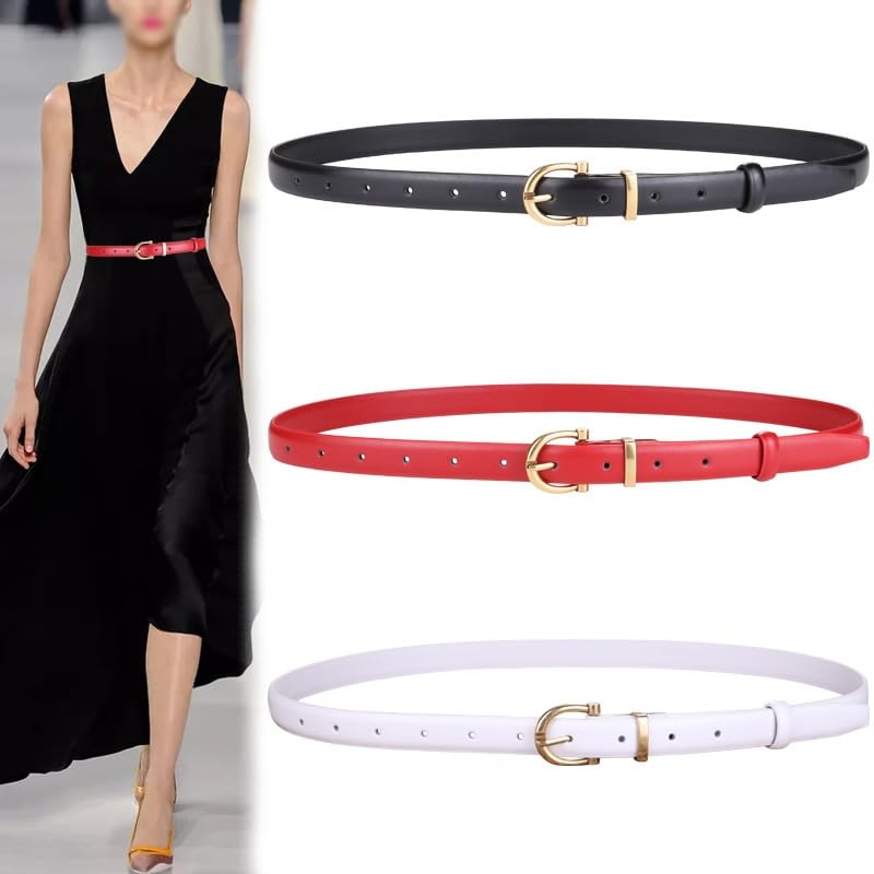 HBJWOV Belt for Women with Jeans Trousers Belt for Women with Decorative Dresses Belt for Women(OneColor)2