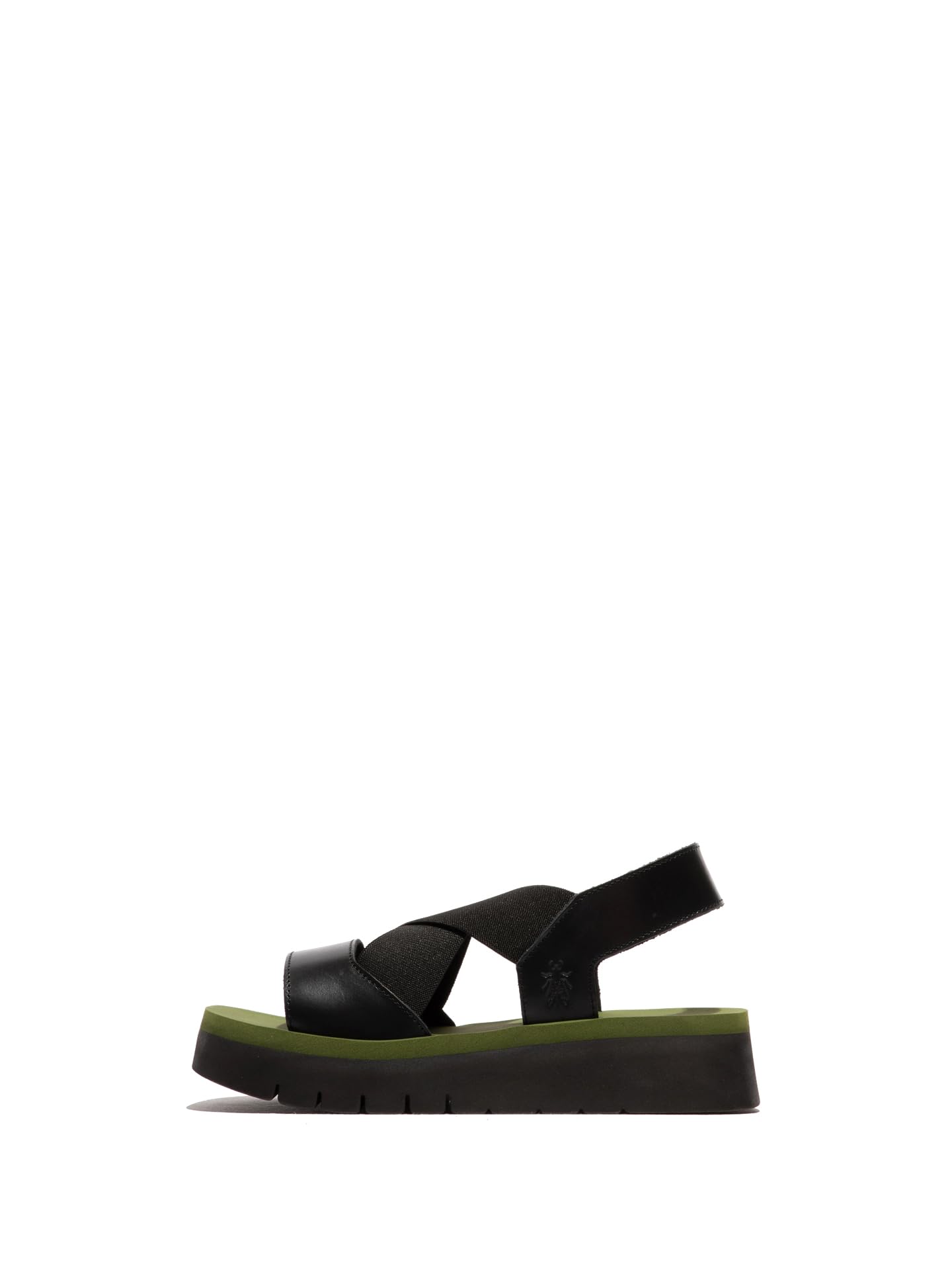 Fly London SERK418FLY, Sandal Women's Fashion Shoes, BLACK/BLACK/BRICK, 8