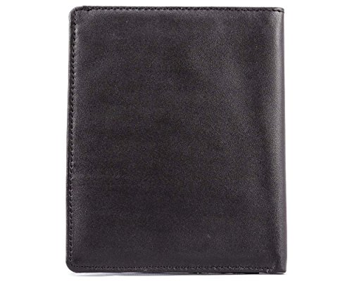 Image of Big Skinny Leather Traveler Slim Wallet, Holds Up to 20 Cards and 4 Passports